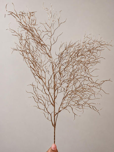 Decorative Artificial Golden Shrub