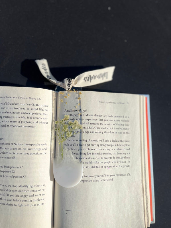 Bloommark | Real flower bookmarks