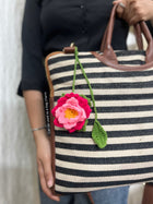 Ishmades crochet lotus charm - 3 in 1