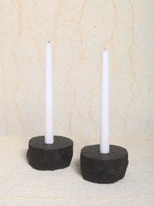 Slate Round Candle Holder