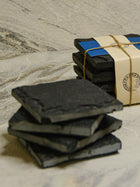 Slate Square Coasters - Set of 4