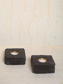 Slate Square Tealight Holder