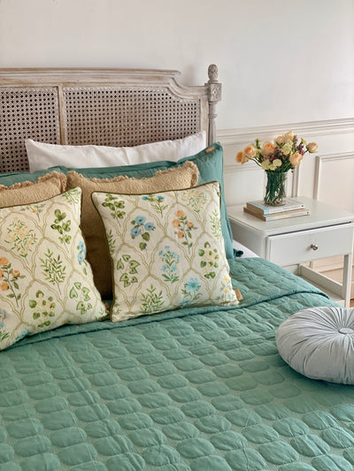Reed Sand Slub Cushion Cover