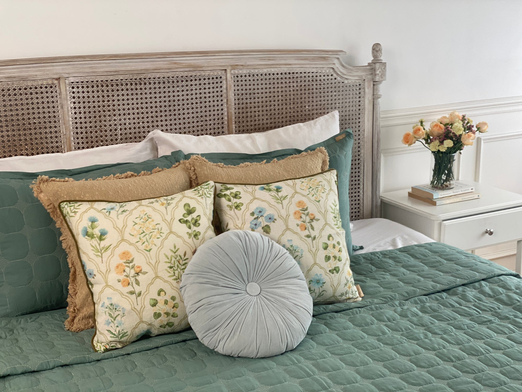 Reed Sand Slub Cushion Cover