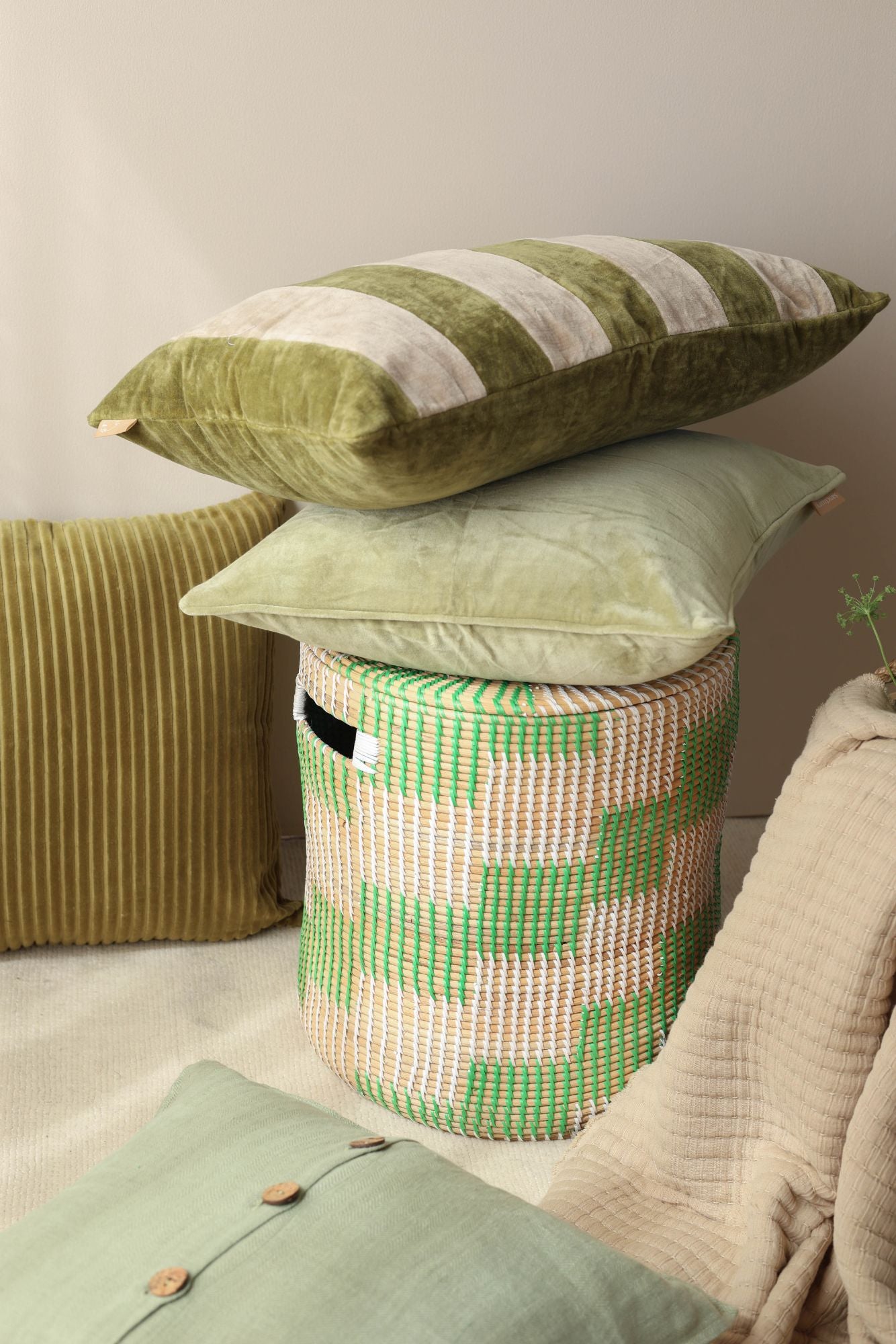 Trail Blush Cotton Throw
