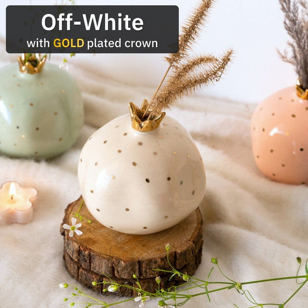 Ceramic Pomegranate Gift Set of 2