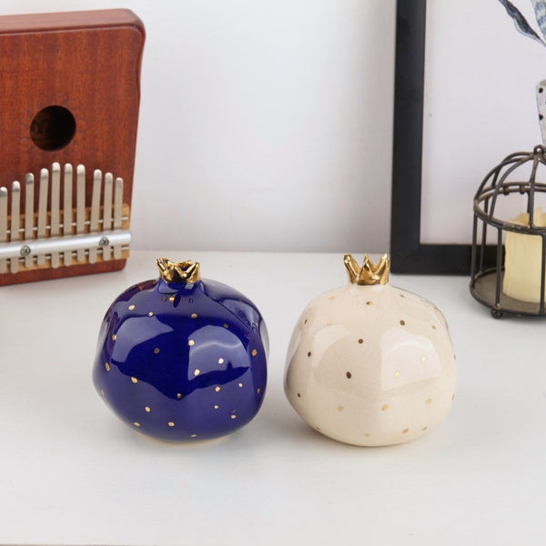Ceramic Pomegranate Gift Set of 2