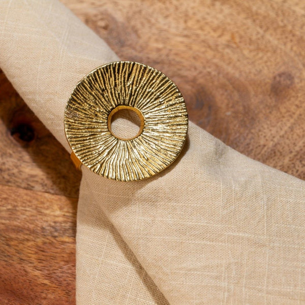 Lotus Leaf Napkin Rings Gift Set