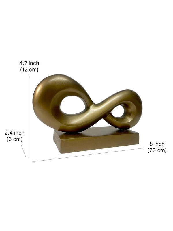 Infinity Loop Metal Sculpture