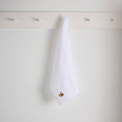 Smock Embroidered | Cotton | Waffle | Hand Towel