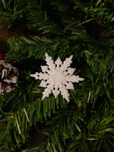 Snow Flake Tree Hanging Pack Of 2