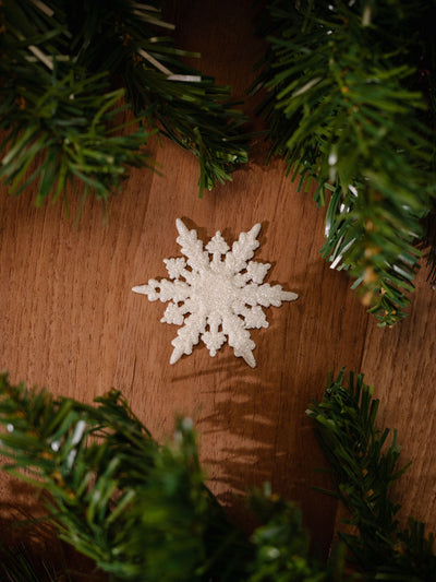Snow Flake Tree Hanging Pack Of 2