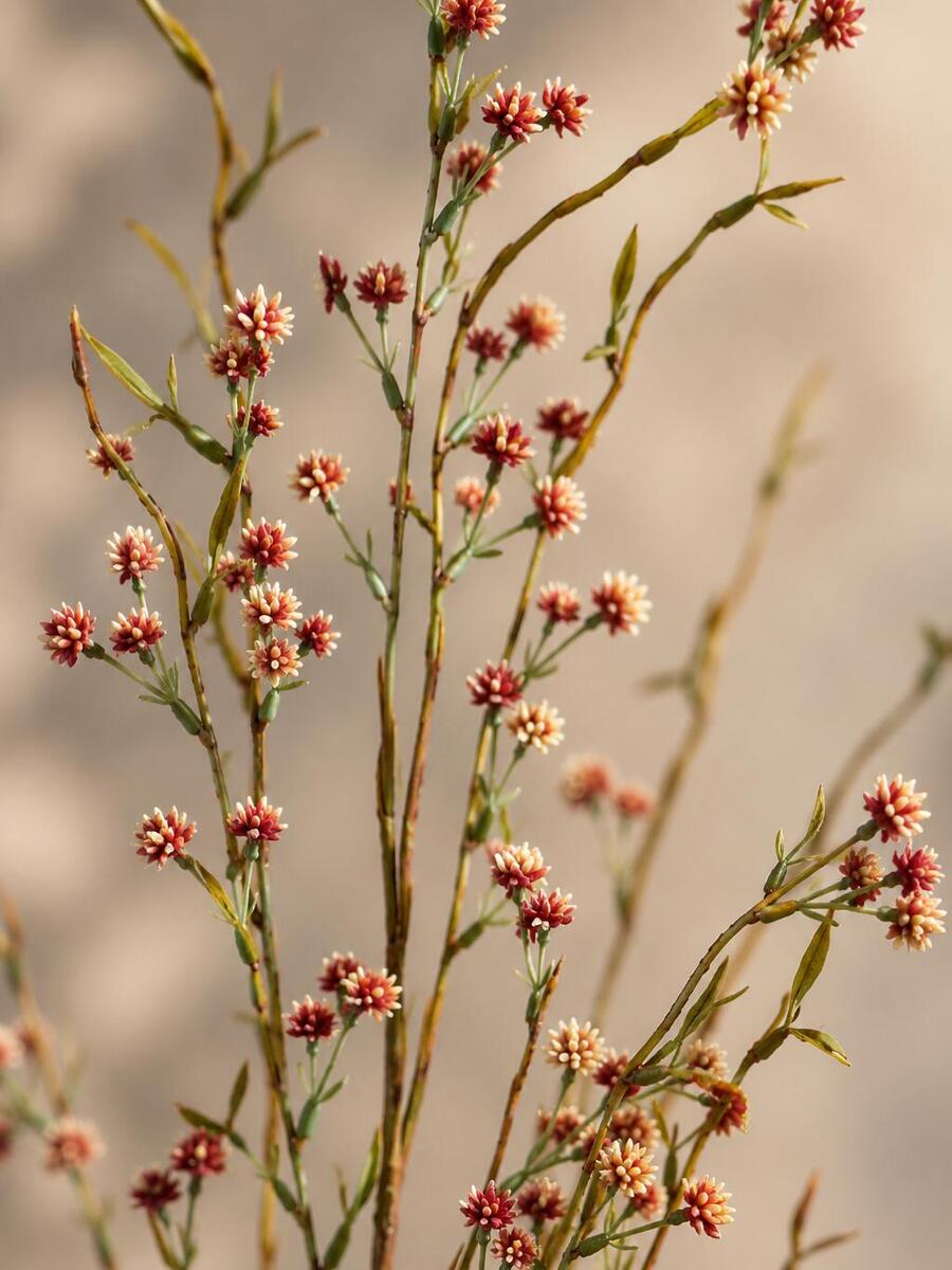 Long Stem Artificial Wildflower Branches For Tall Vases