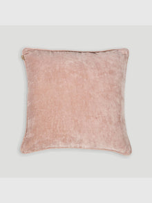 Soft Pink Velvet Cushion Cover
