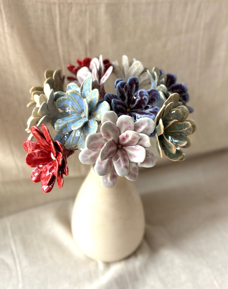 Soft Flame Purple - Single Flower Stem