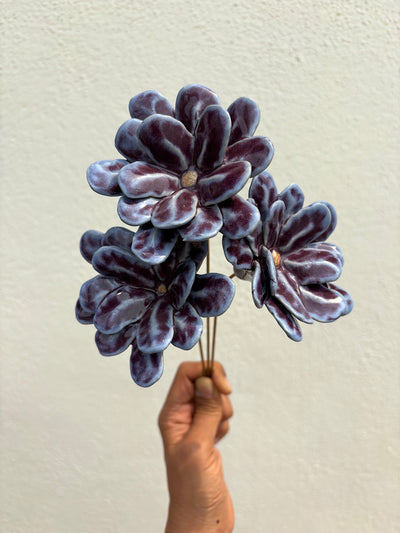 Soft Flame Purple - Single Flower Stem