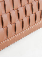 Soiree Leather Basket - Brown