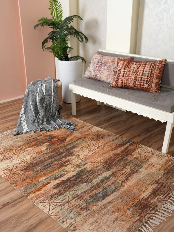 Printed Handloom Rug - Spectrum
