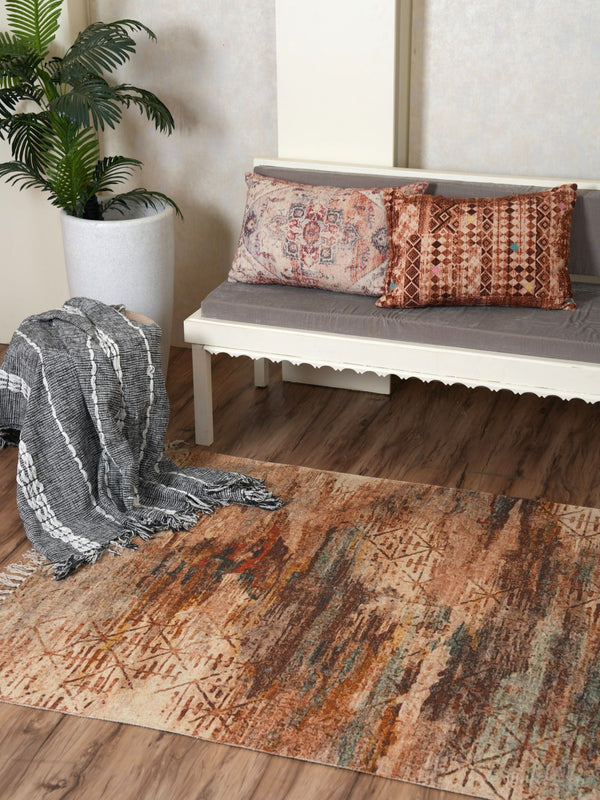 Printed Handloom Rug - Spectrum