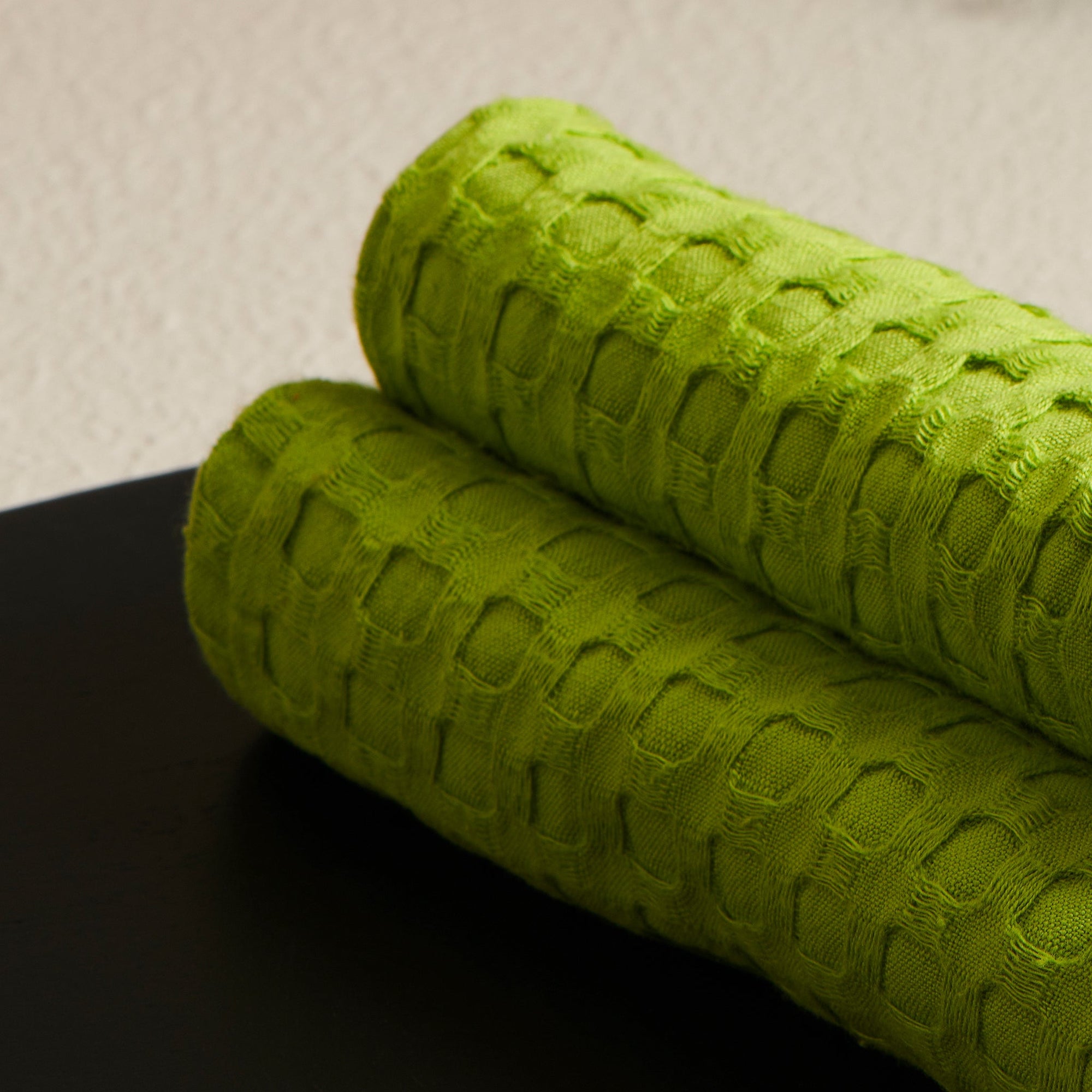 Spring | Cotton | Waffle | Face Towels - Set of 2