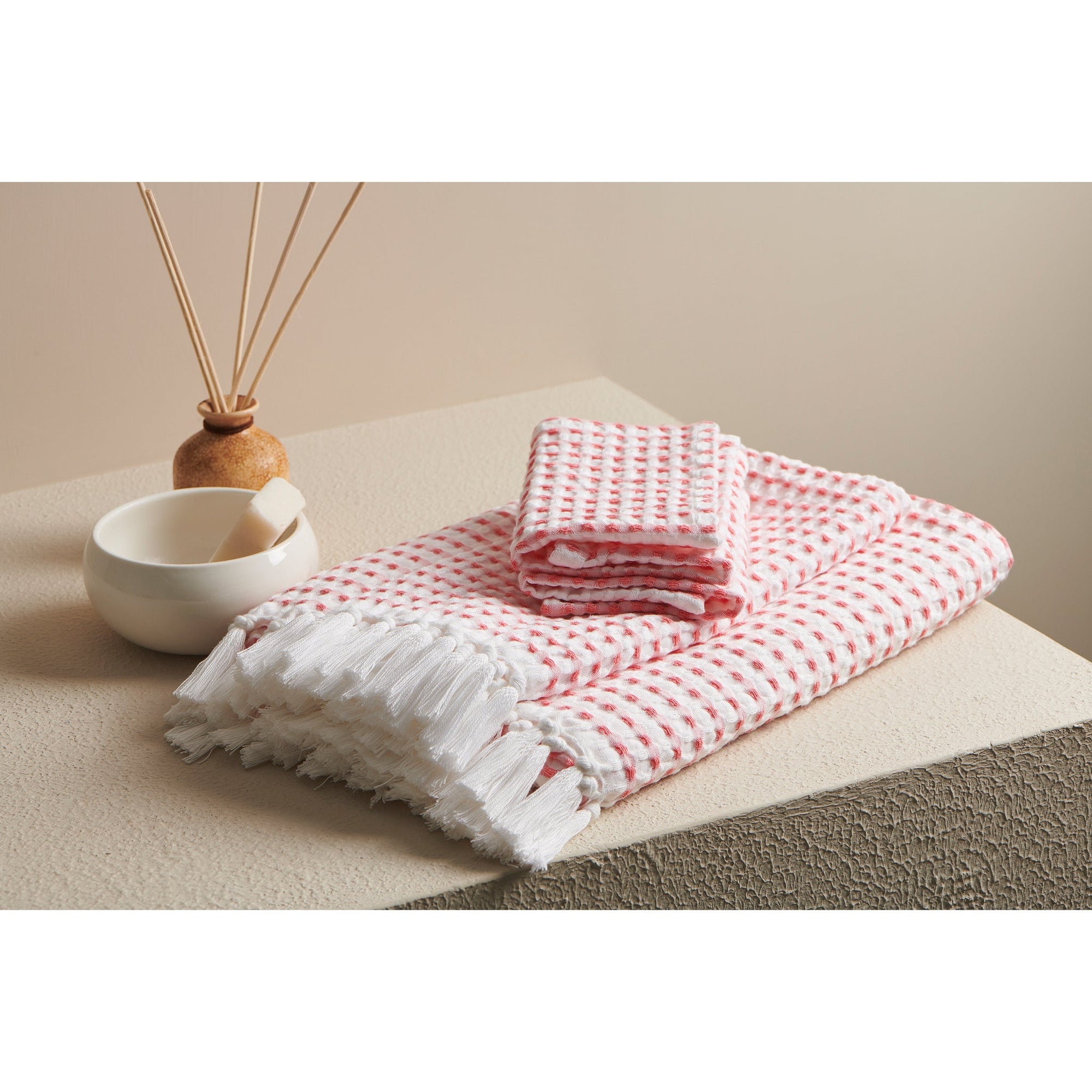 Sprinkle Box Cotton Waffle Towel Set