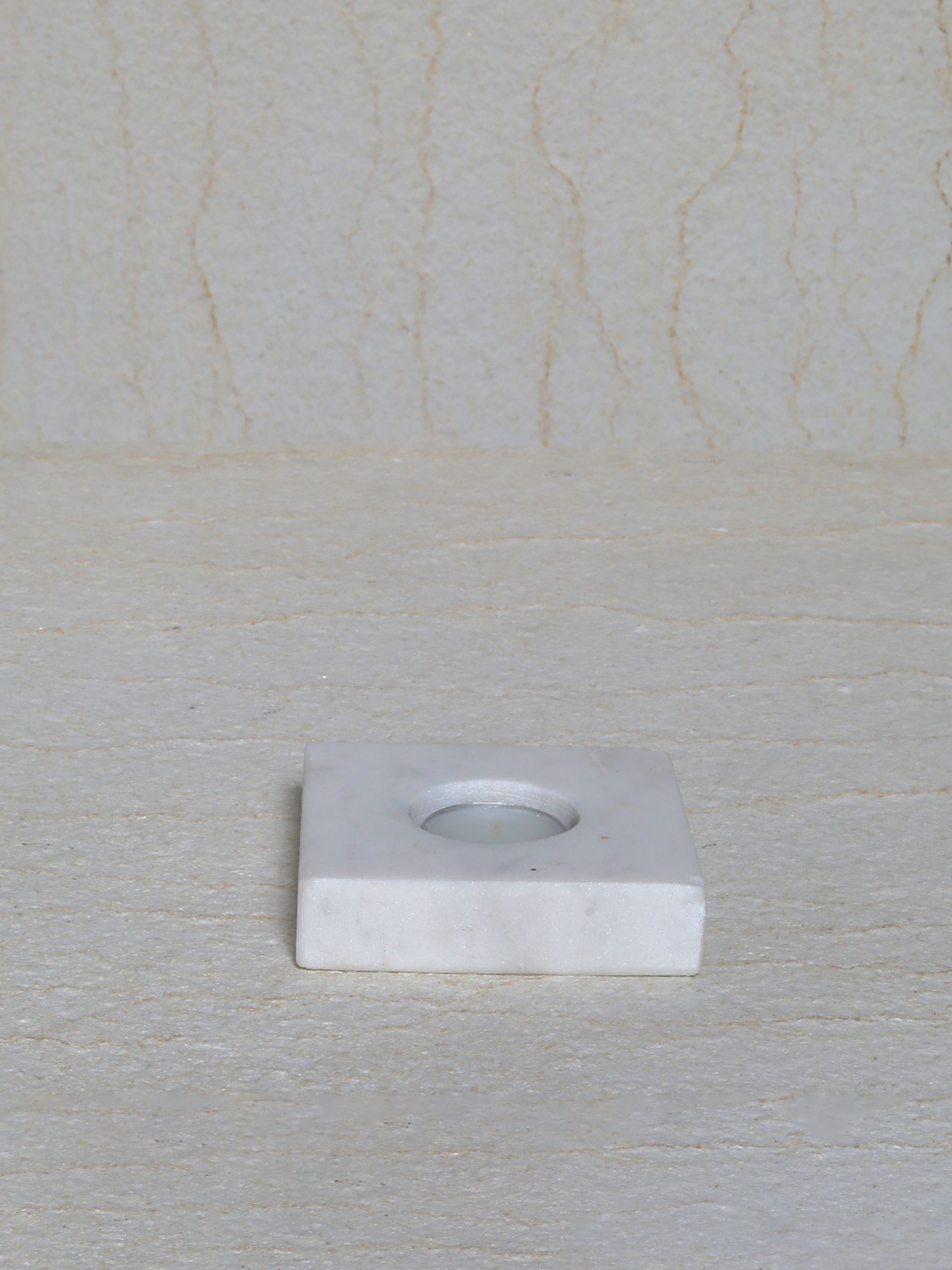 Square Marble Tealight Holder