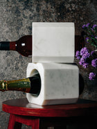 Square Marble Wine Bottle Holder