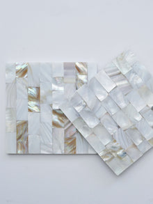 Square Coaster - Mother of Pearl