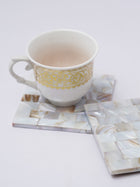 Square Coaster - Mother of Pearl