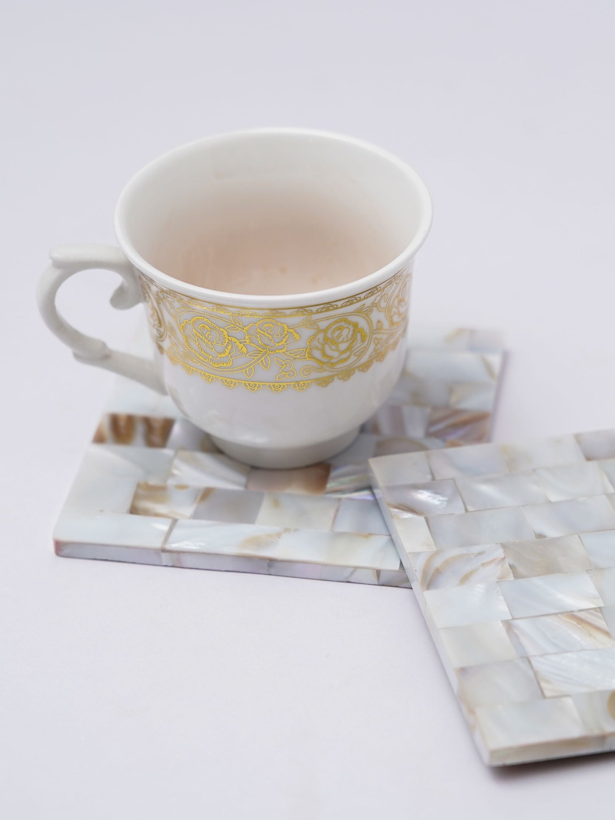 Square Coaster - Mother of Pearl