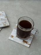 Square Coaster - Mother of Pearl