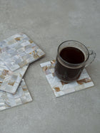 Square Coaster - Mother of Pearl