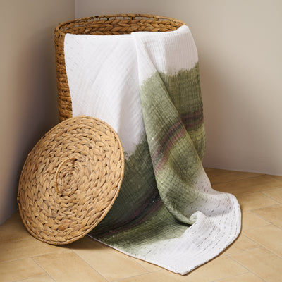 Savanna Rain | Cotton Gauze | Bath Towel