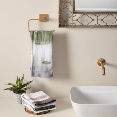 Savanna Rain | Cotton Gauze | Hand Towel
