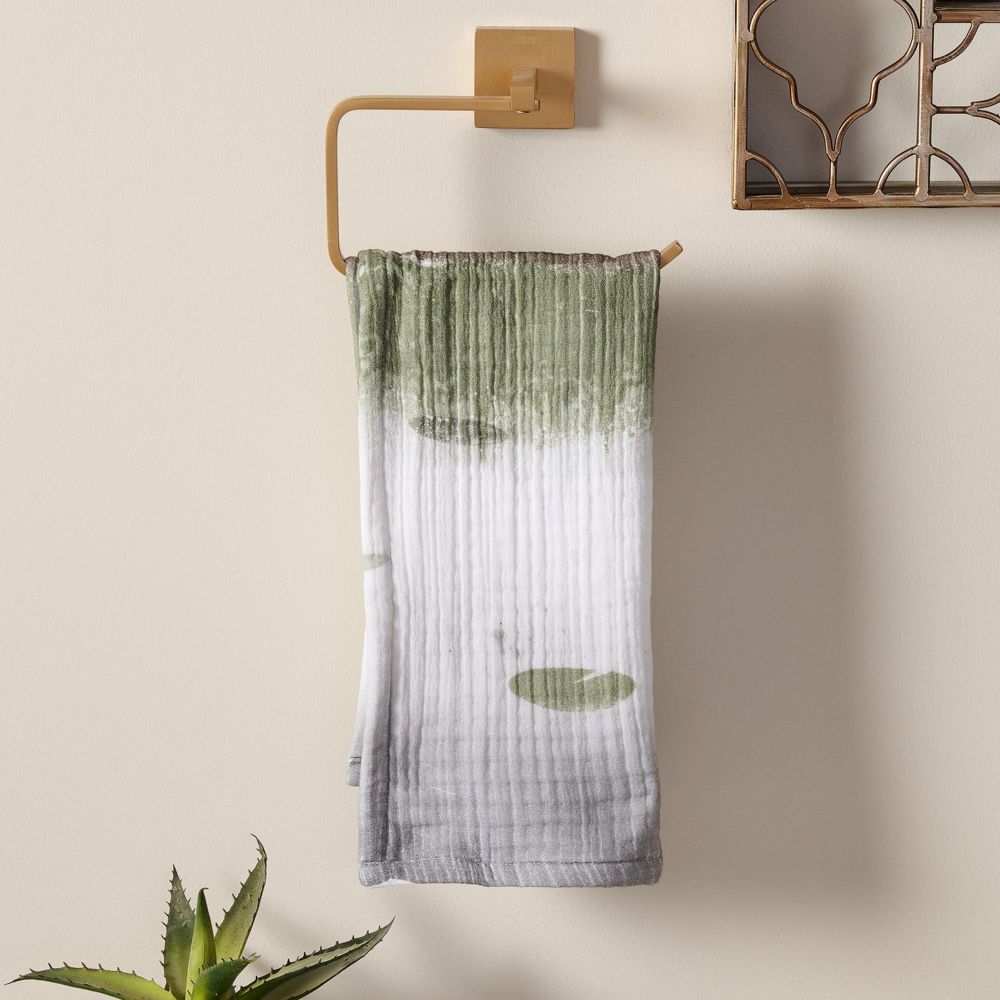 Savanna Rain | Cotton Gauze | Hand Towel