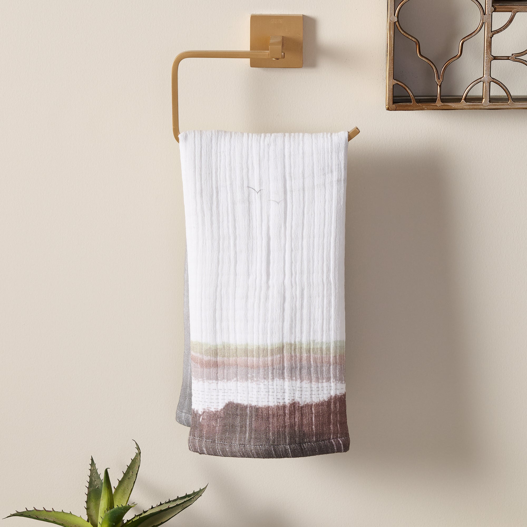 Savanna Rain | Cotton Gauze | Hand Towel