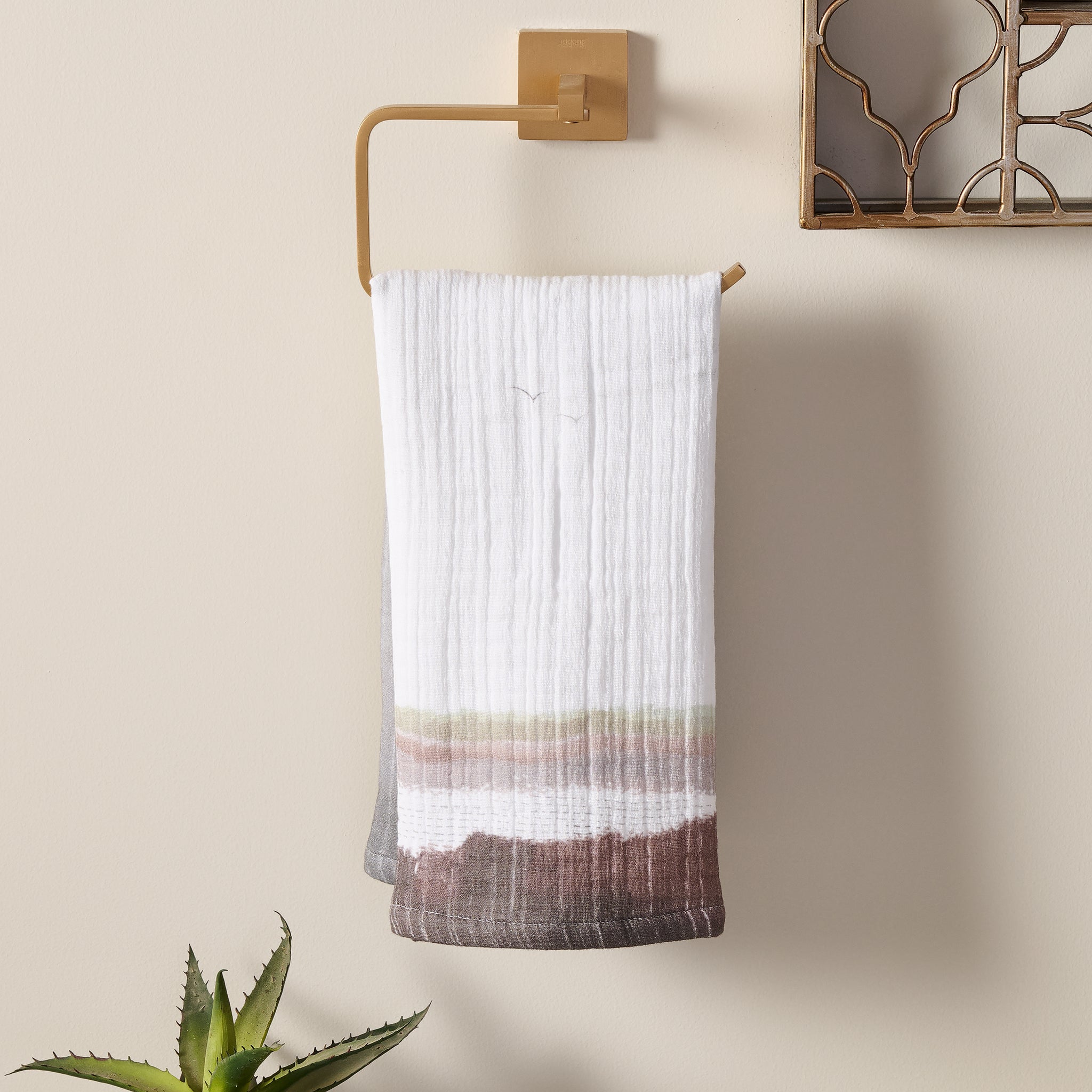 Savanna Rain | Cotton Gauze | Hand Towel