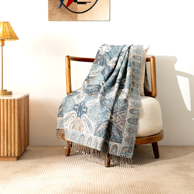 Vintage Azure Throw