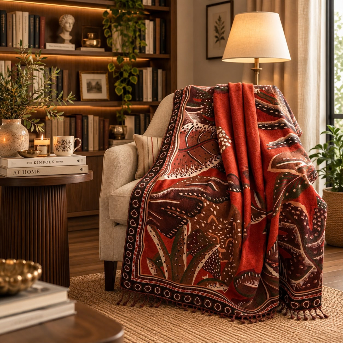 The Tropical Garden Throw