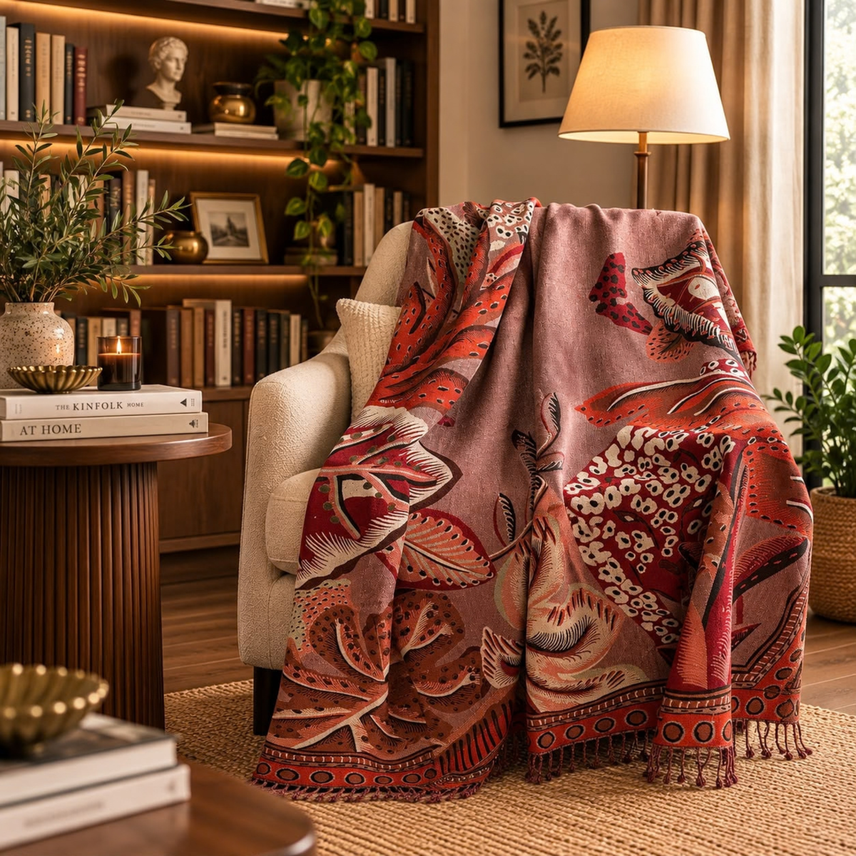 The Tropical Garden Throw