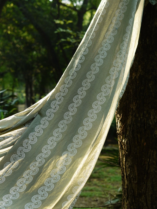Block Print Curtain - Srujan Tarang