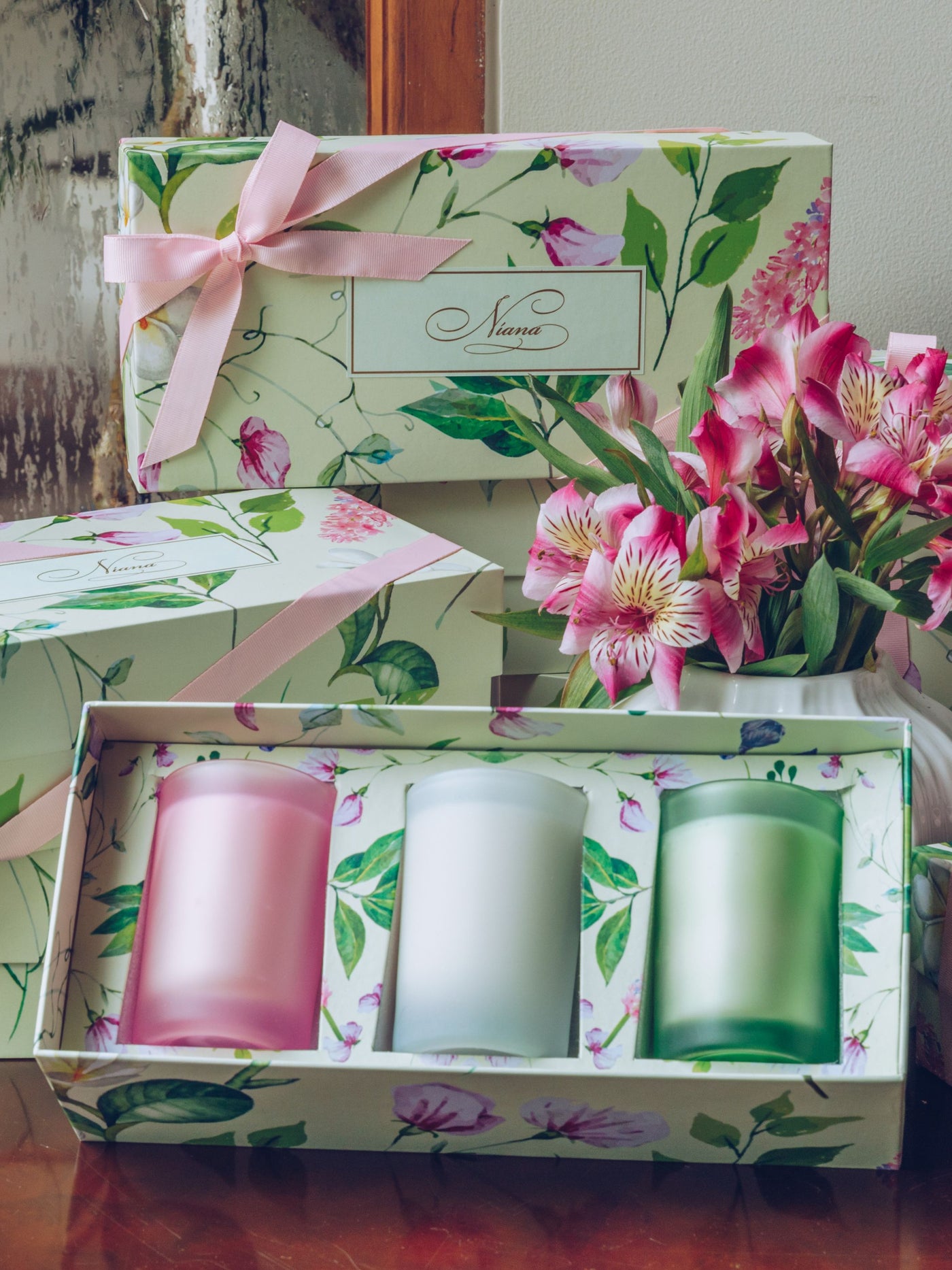 Spring Summer Candle Trio - Freesia | Frangipani | Tuberose