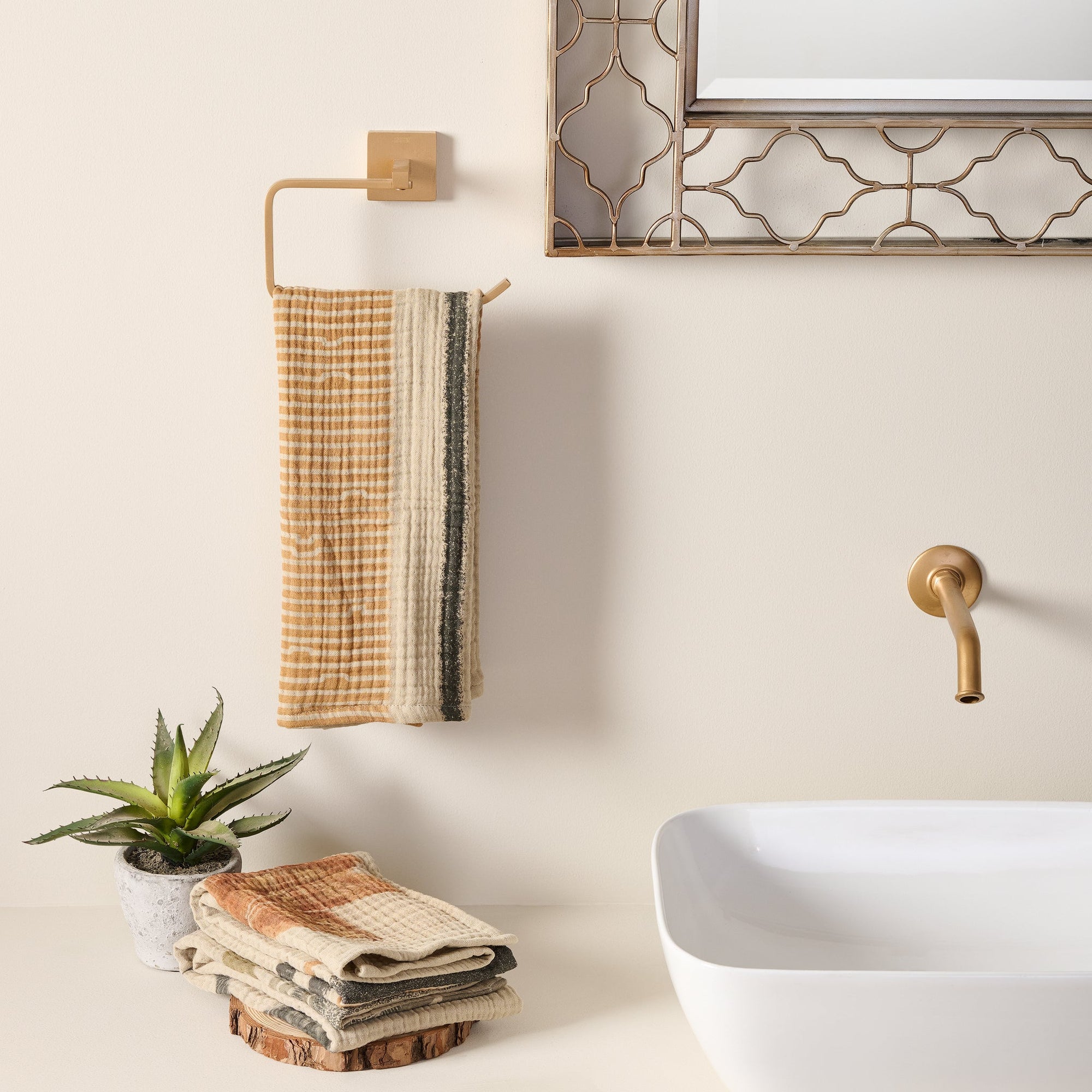 Savanna Sun | Cotton Gauze | Hand Towel