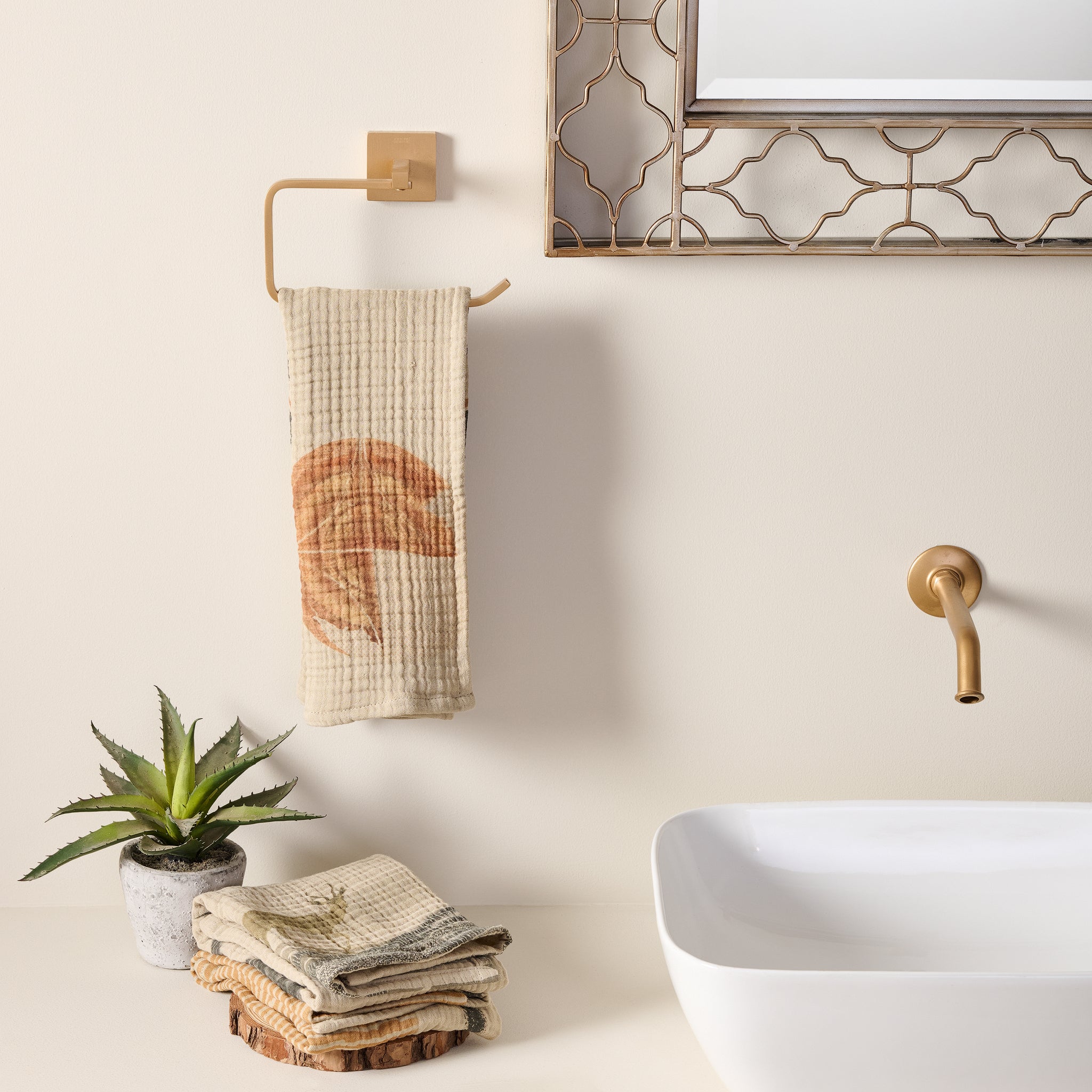 Savanna Sun | Cotton Gauze | Hand Towel