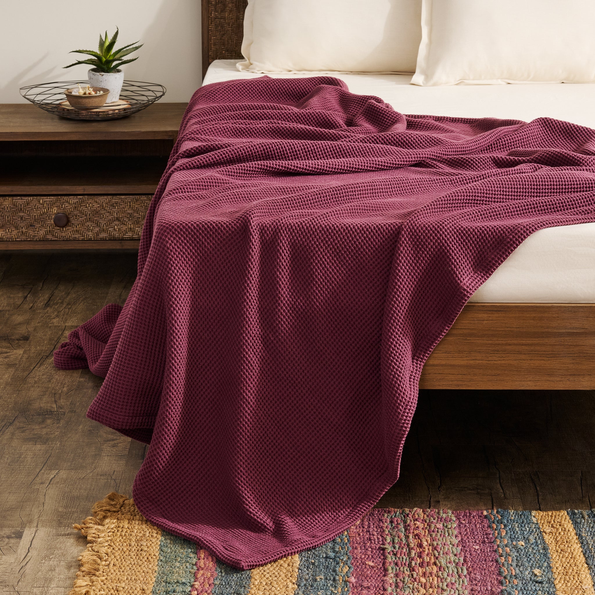 Soft Smock | Cotton  | Waffle | Blanket