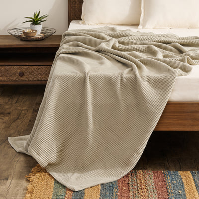 Soft Smock | Cotton  | Waffle | Blanket