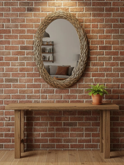 Sterling Oval Mirror