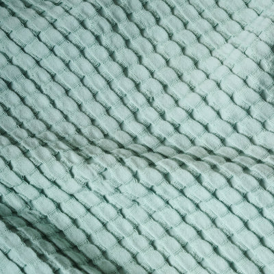 Stone Blue | Cotton | Waffle | Face Towels - Set of 2