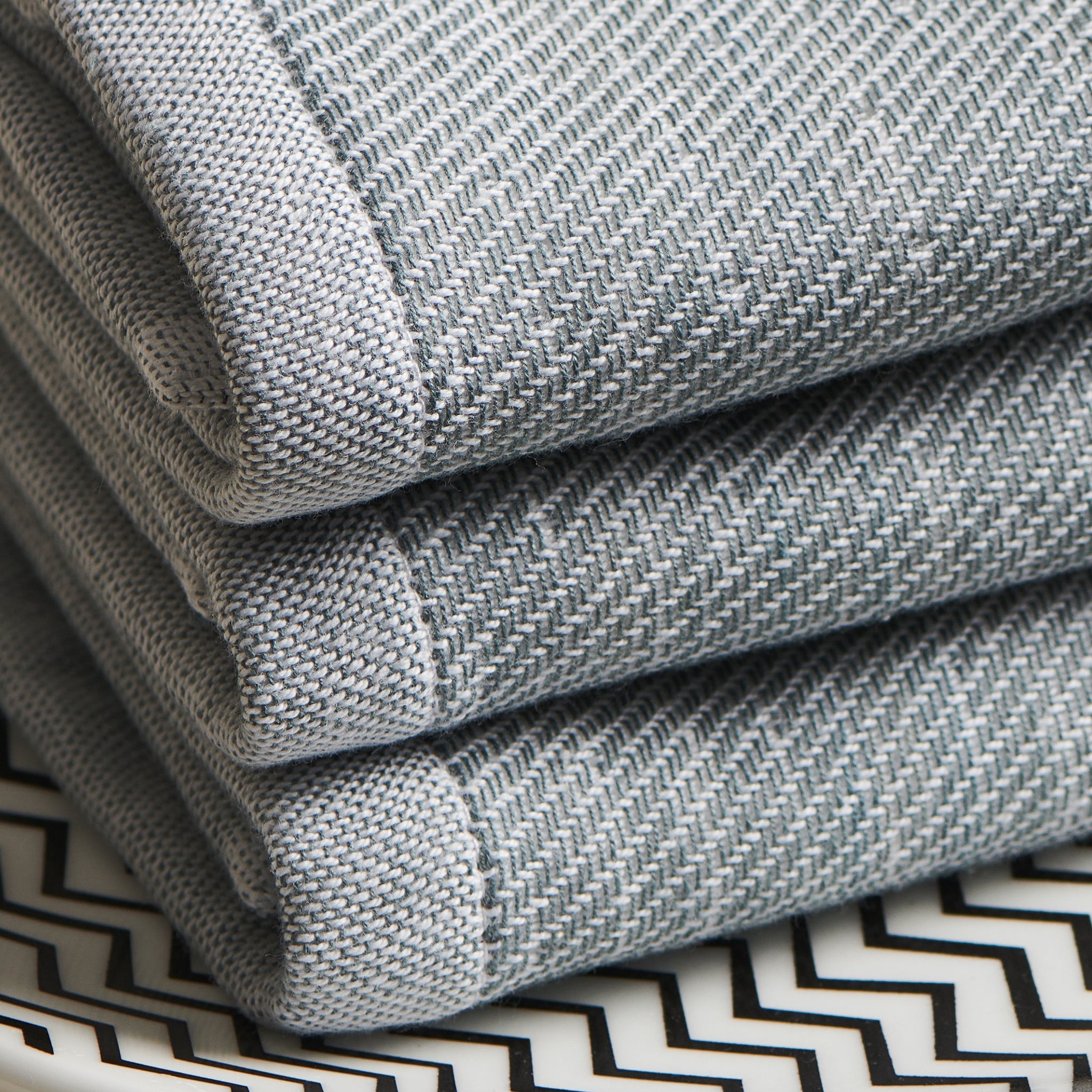 Storm | Cotton Bamboo | Hammam Terry | Face Towels - Set of 2