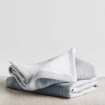 Storm | Cotton Bamboo | Hammam Terry | Face Towels - Set of 2